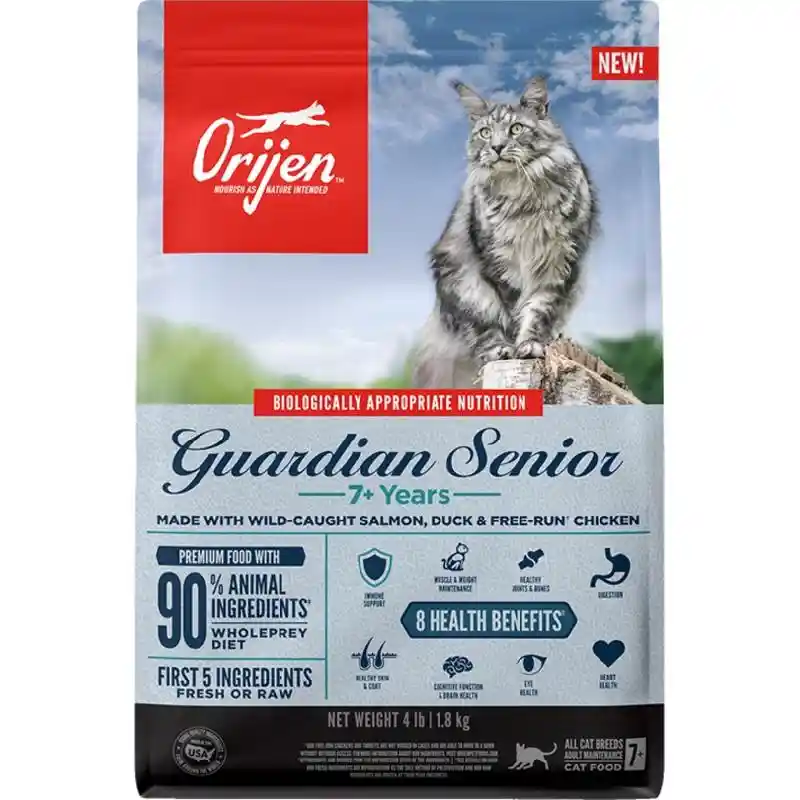 Orijen Cat Gf Guardian Senior 4 Lb