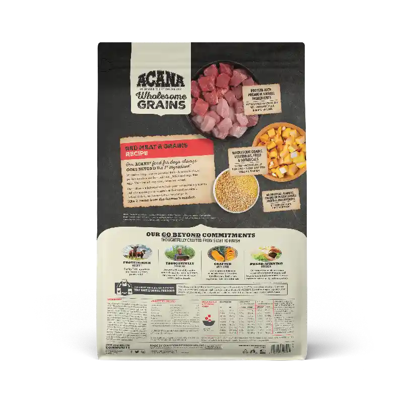 Acana Wholesome Grains Red Meat/grains 4-lb