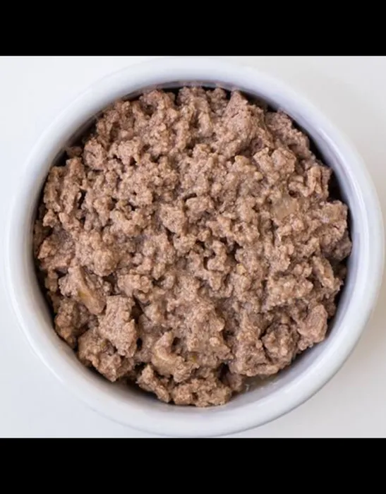 KOHA Turkey Pâté 3 oz cat food, contents close-up