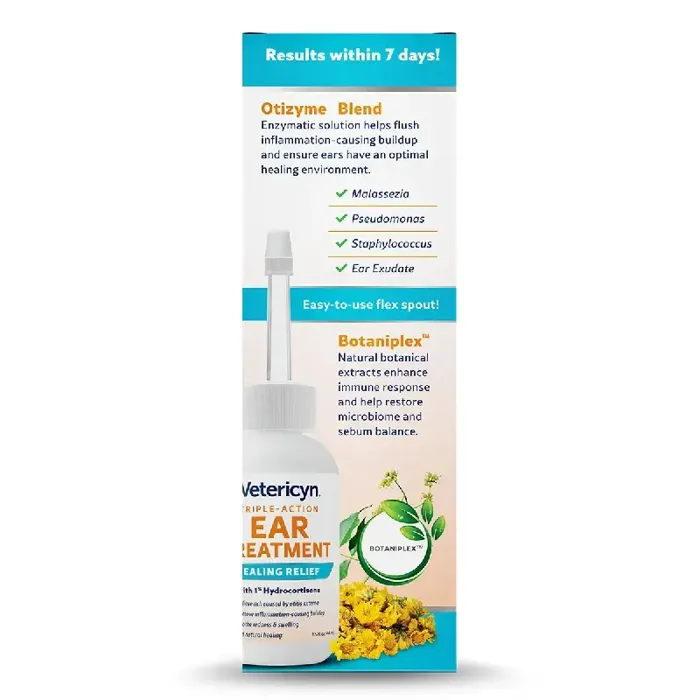 Triple-action Ear Treatment 1.5oz 085-1023 Vetericyn 6/cs