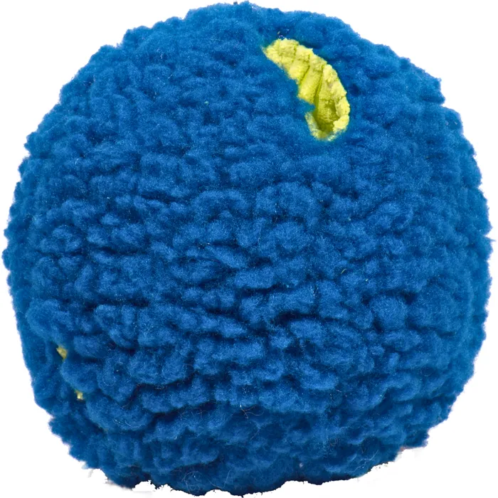 Huggle Hounds Treat Trap large blue ball angled view