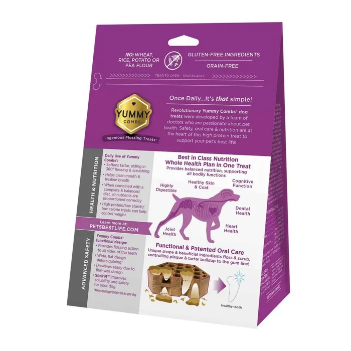 Yummy Combs Dog Treats Chicken Xl 12-oz