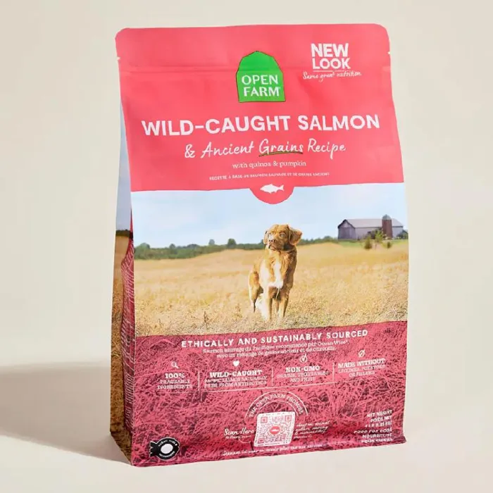Open Farm Wild-caught Salmon And Ancient Grains Dry Dog Food 22-lb