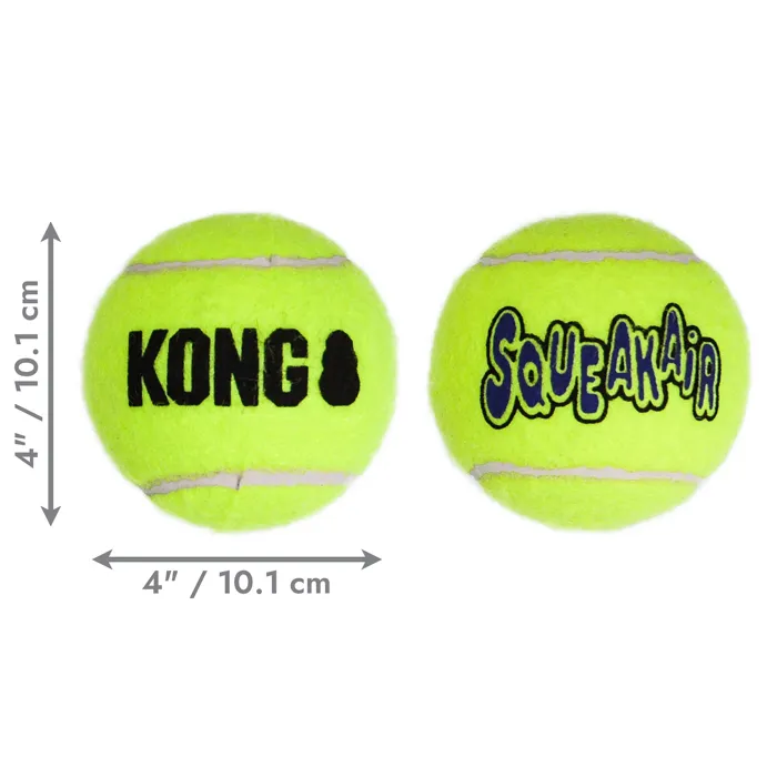 KONG SqueakAir Ball yellow X-Large size view