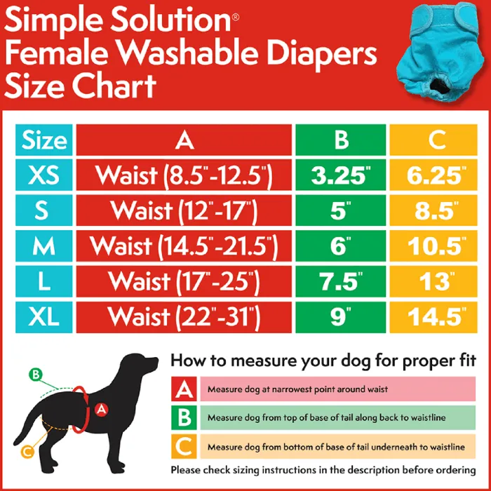 Simple Solution Diaper Garment Medium