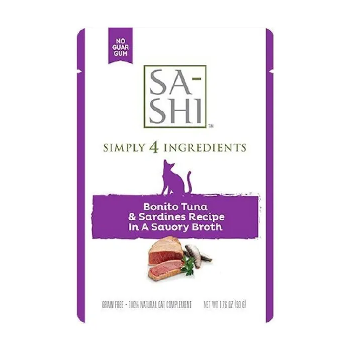 Rawz Cat Sa Shi Gf Tuna Sardn Shreds Pouch 1.76-oz