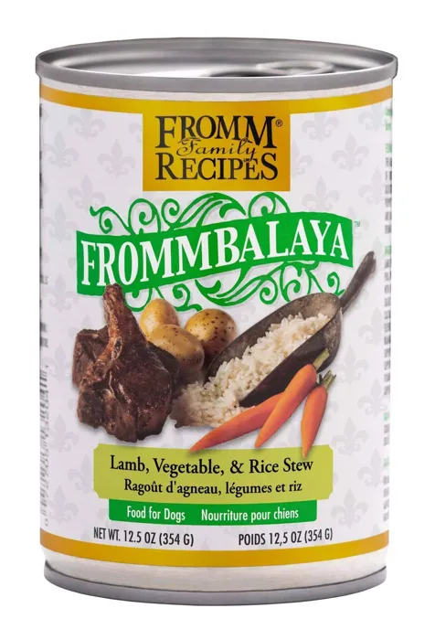 Fromm Dog Can Frommbalaya Lamb, Veg & Rice Stew 12.5-oz