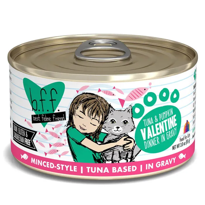 Weruva B.f.f. Can Tuna & Pumpkin Valentine 3-oz