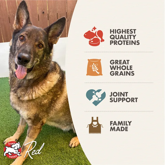 Fromm Reduced Activity & Senior Gold formula features