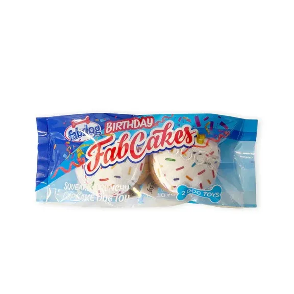 Fab Dog Toy Fabcakes Birthday Cake Cupcakes