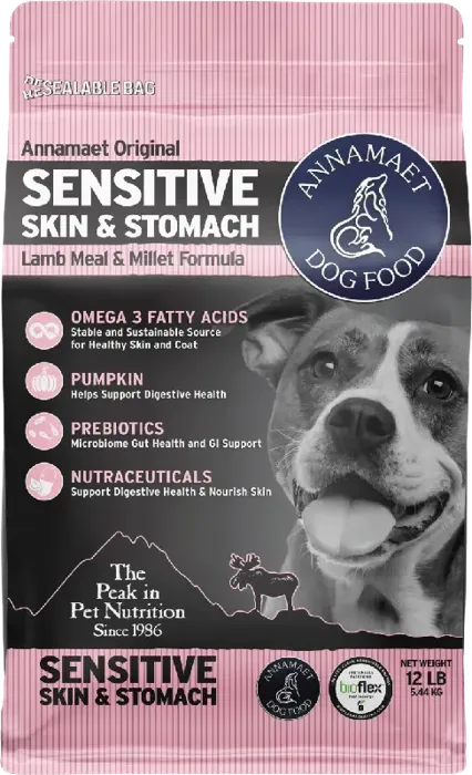Annamaet Dog Sensitive Skin & Stomach 25 Lb