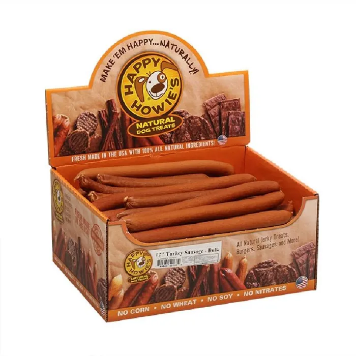 Happy Howie's Beef Sausage Jumbo 12"