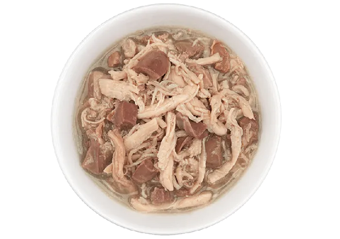 Tiki Cat After Dark Chicken & Duck wet food contents