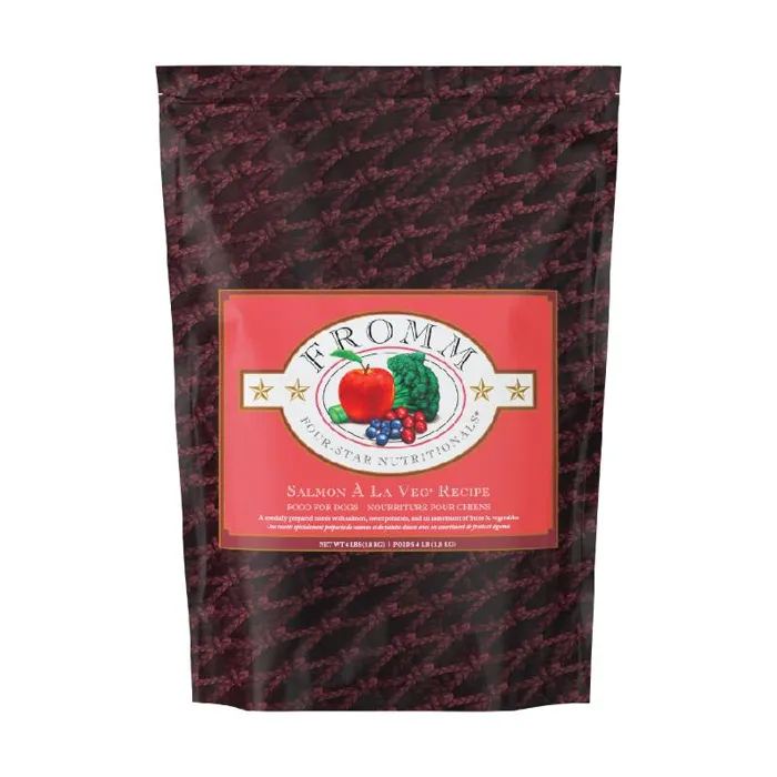 Fromm Four-star Salmon À La Veg Recipe Dry Dog Food 4-lb