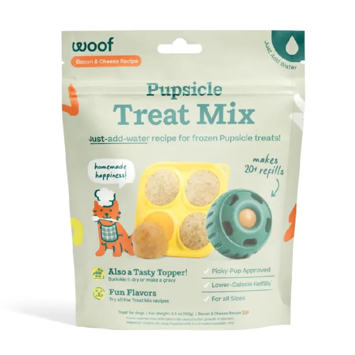 Woof Pupsicle Treat Mix Bacon/ Cheese 5.5-oz