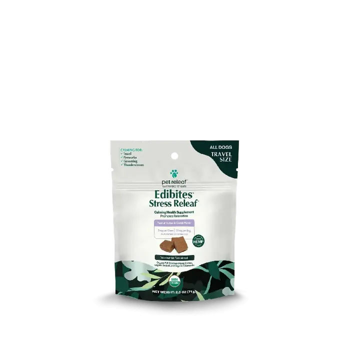 Pr Edibite Stress Releaf Pb Carob Travel 2.5-oz