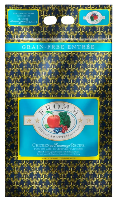 Fromm Four-star Nutritionals Chicken Au Frommage Dry Cat Food 4-lb