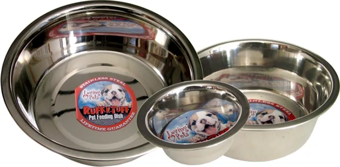 Loving Pets Stainless Steel Dish Pint