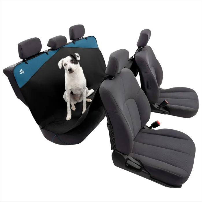 Kurgo Rover Extended Hammock black installed front view
