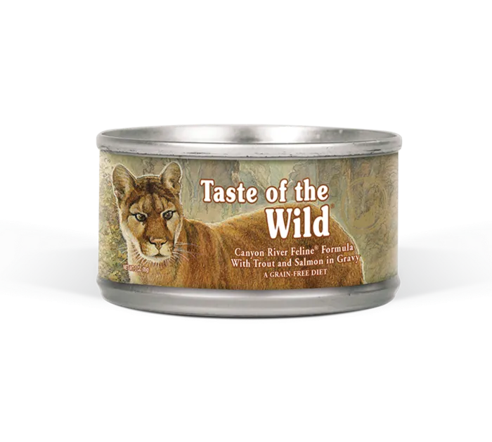 Taste of the Wild Canyon River Feline 5.5-oz can front
