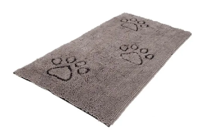Dog Doormat Grey 31x20