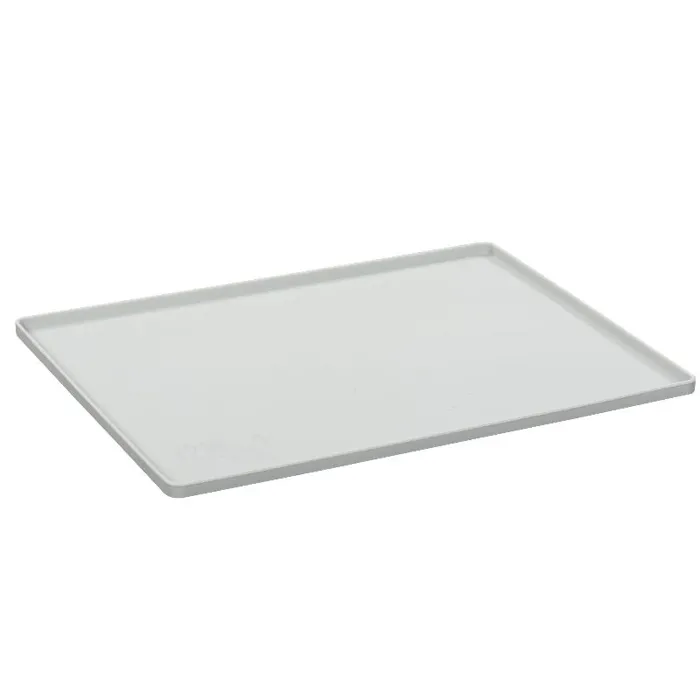 Mess Dc Bwl Mat Slcn Lt Gry