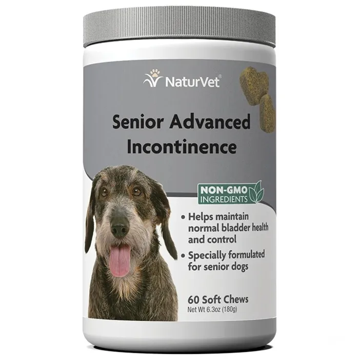 Naturvet Senior Incontinence Chew 60-ct