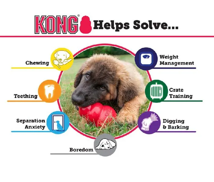 Kong Classic Extreme Dog Toy Medium 3.5-oz