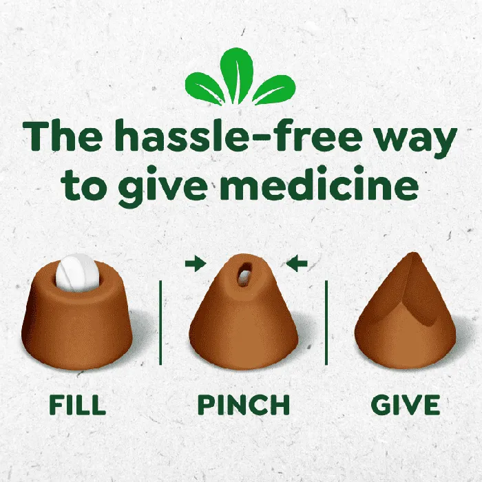 Greenies Feline Pill Pockets Chicken flavor feeding instructions