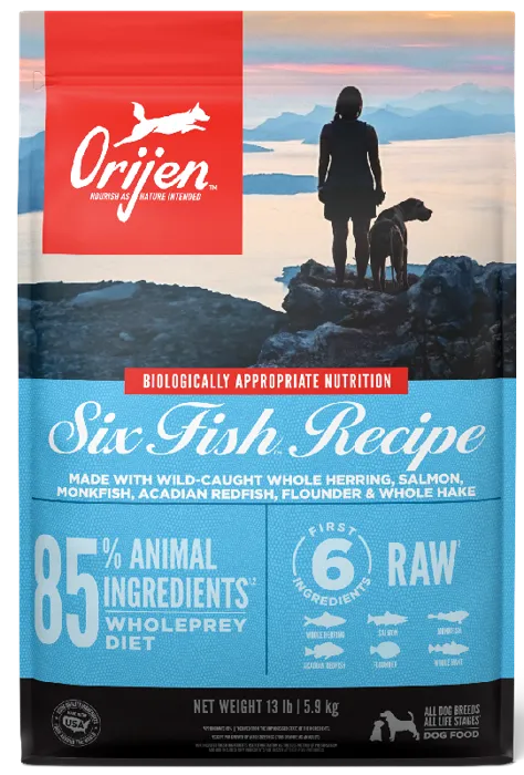 Orijen Dog Six Fish 4.5-lb