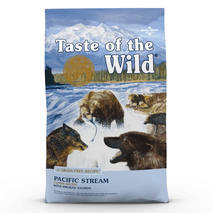 Taste of the Wild Pacific Stream 5 lb front bag