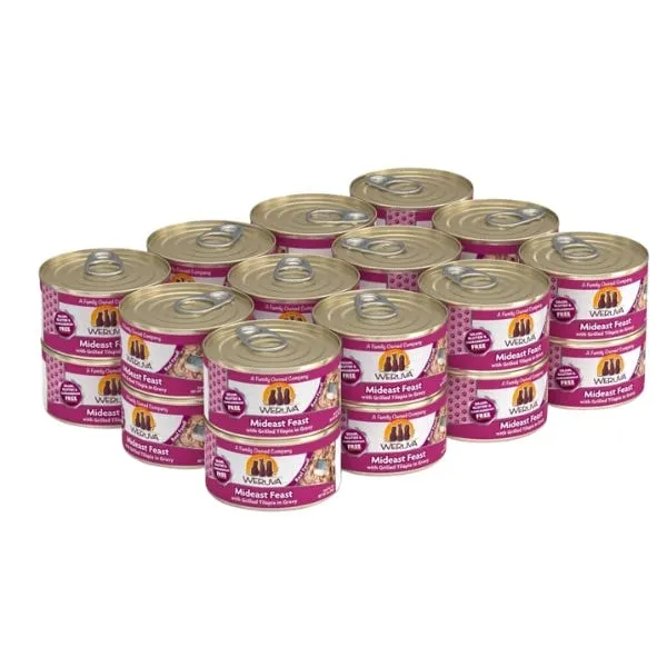 Weruva Mideast Feast 3-ounce cat food 24-can pack