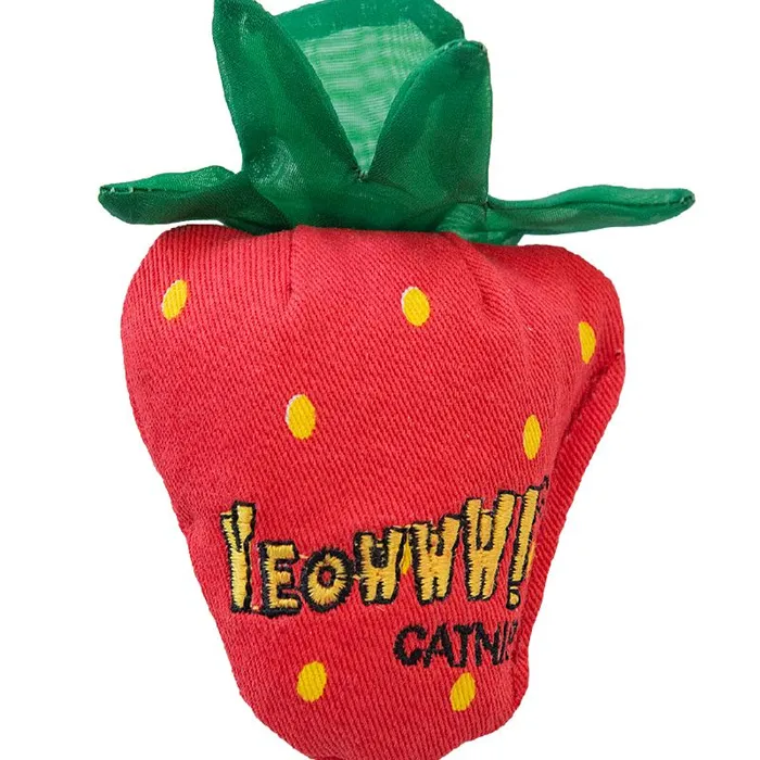 Yeowww! Catnip Strawberry Red