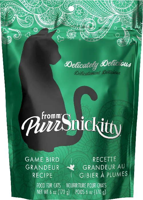 Fromm PurrSnickitty Game Bird Grandeur 6-ounce bag front