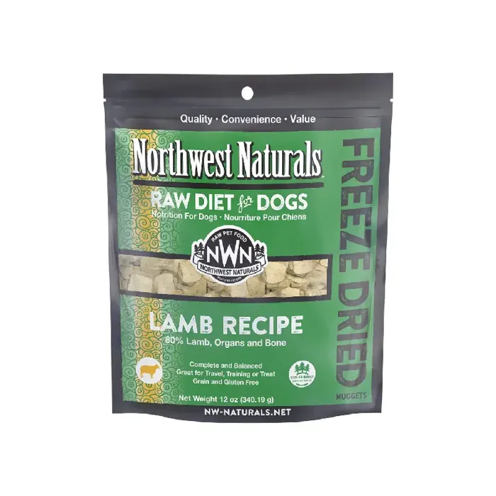 Northwest Naturals Freeze Dried Lamb 12-oz