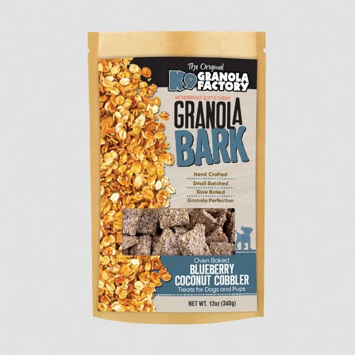 K9 Gf Granola Bark Blueberry Coconut 10-oz