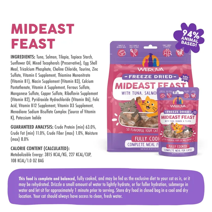 Weruva Fd Mideast Feast Cat Food 7-oz