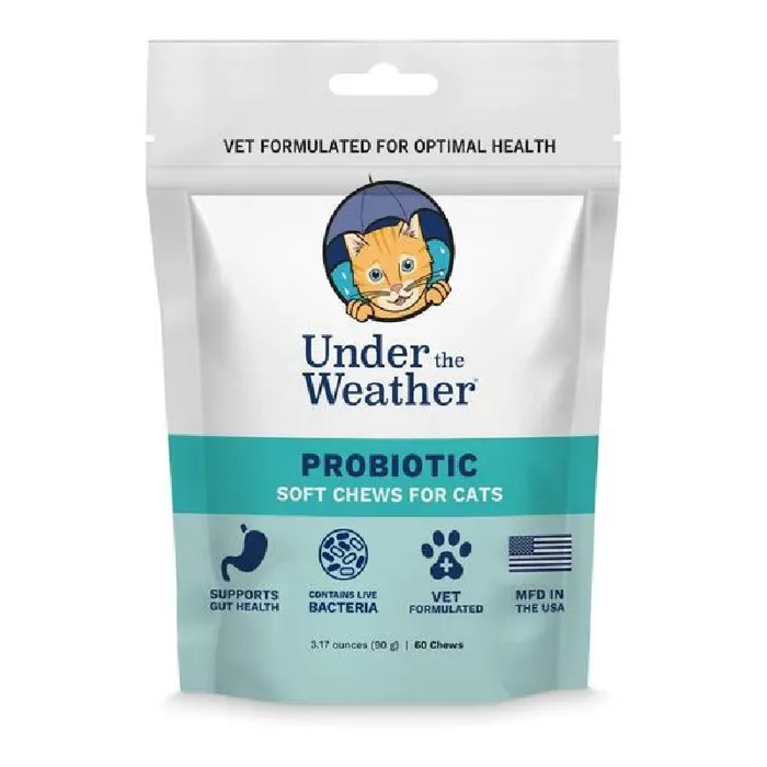 Utw Supplement Cat Probiotic Chews 60 Ct