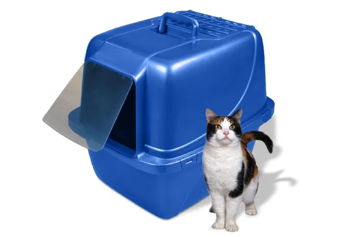 Van Ness Cat Litter Pan With Hood Jumbo