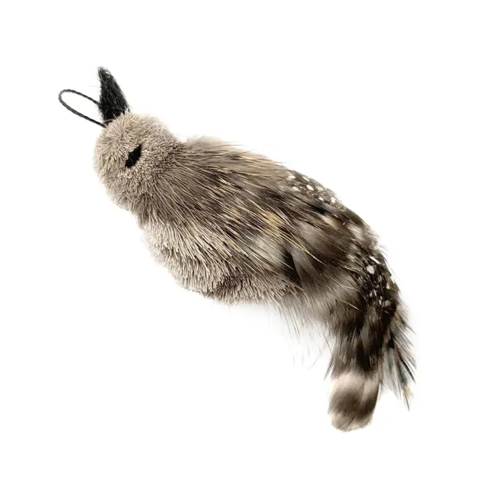 Go Cat Da Birdie Refill bird attachment close-up