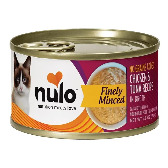 Nulo Finely Minced Grain Free Chicken Tuna 2.8-oz