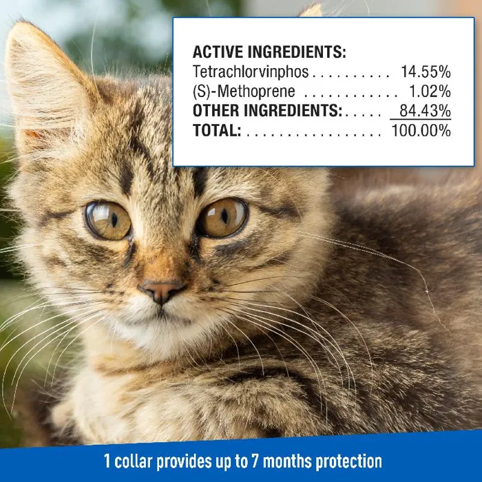 Adams Plus Flea & Tick Collar For Cats 13"