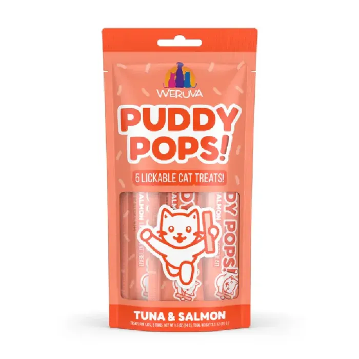 Weruva Pop Lickables Tuna & Salmon Cat Treat 5-pk