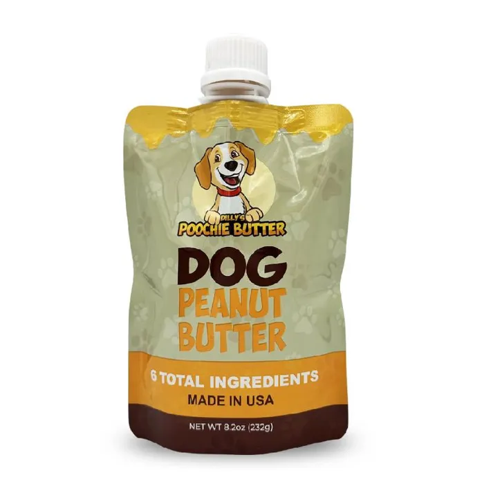 Poochie Butter Dog Pb Squeeze Pack 8.2-oz