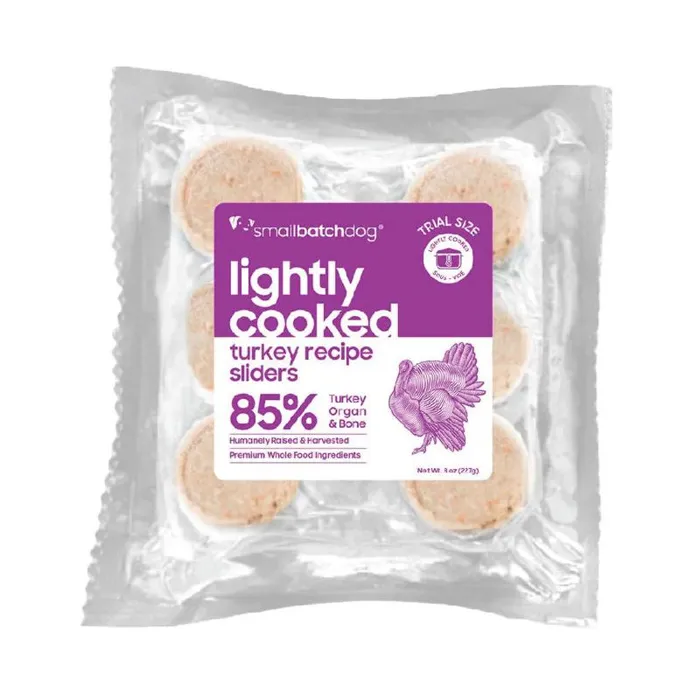 Small Batch Dog Lightly Cooked Turkey 8-oz