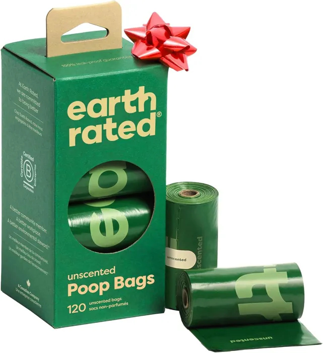 Earth Rated Poop Bags Unscented 120-ct