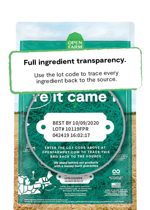 Open Farm Puppy Chicken Salmon Ancient Grain 4-lb