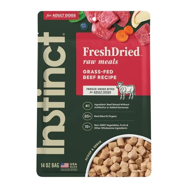 Instinct Raw Fd Meals Beef Dog 9.5-oz