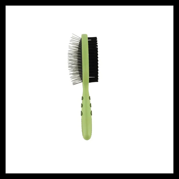Safari plastic combo brush medium profile view