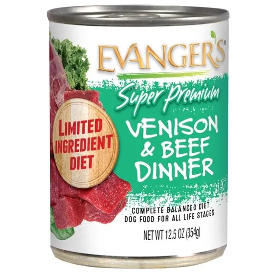 Evanger's Venison and Beef Dinner 12.5 oz front